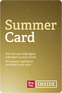 Ötztal Summer Card